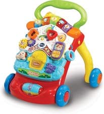 Image of VTech First Steps Baby Walker Push Along Walker Baby Toy with Shapes Sounds