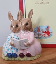 Image of Royal Doulton Bunnykins Storytime DB9 boxed