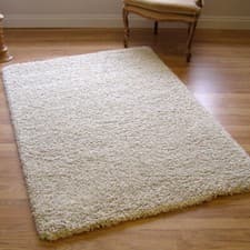 Image of Twilight Rug Thick Luxurious Shaggy Light Cream 15 Sizes Small to Ex Large