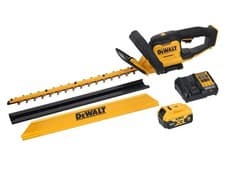 Image of Dewalt DCMHT564P1 XR Cordless XR Hedge Trimmer 55cm 18V 1x5.0ah Battery +Charger