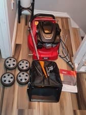 Image of Webb Dynamic 39cm Self-Propelled Petrol Lawnmower (NEW) PLS, SEE DETAILS
