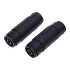 Image of 2 Pcs 4-Pin Pole Female To Female Speakon Coupler Adapter o Cable Connector