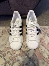 Image of Adidas Originals Superstar II - White & Black - Size 9