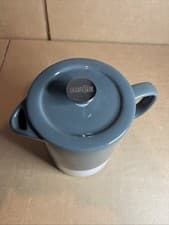 Image of La Cafetière Cool Grey Ceramic French Press 850ml – 6-Cup Coffee Maker UK