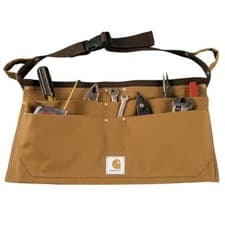 Image of Carhartt Firm Duck Waist Apron, A09, Adjustable Tool Belt Quick Release Durable