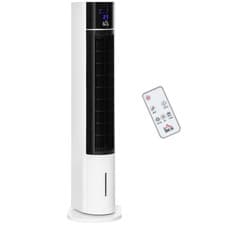Image of 41" Bladeless Air Cooler, Evaporative Ice Cooling Tower Fan Water Conditioner Hu