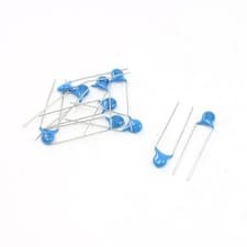Image of 10 Pcs AC250V 1000pF Through Hole DIP Ceramic Disc Capacitor
