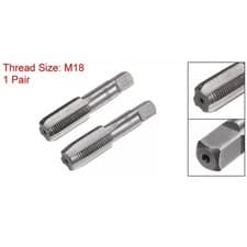 Image of Professional Grade 18mm x 1 5 Metric Tap Right Hand Thread Bottom Tapping