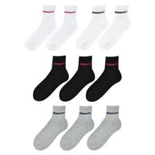Image of Donnay Kids 10 Pack Quarter Socks Childrens Cotton