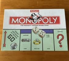 Image of Monopoly 1996 Classic Edition Board Game Waddingtons Vintage, Complete Sealed