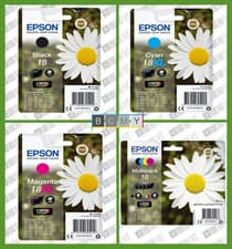 Image of Epson 18 Daisy Ink Cartridge Selection Standard or XL - For Expression Home XP