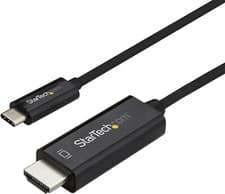 Image of StarTech.com 6ft (2m) USB C to HDMI Cable 4K 60Hz USB Type C to HDMI 2.0 Video