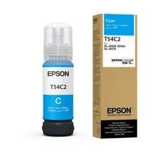 Image of Original Epson T54C2 Cyan Ink Bottle (C13T54C220)