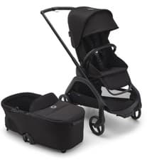 Image of New Boxed Bugaboo Dragonfly Pushchair & carrycot set in black RRP £945