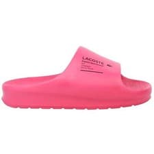 Image of Lacoste Serve Slide 2.0 223 2 CFA Slip-On Pink Synthetic Womens Sliders 746CF