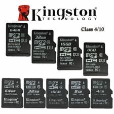 Image of Kingston 4GB 8GB MICRO SD C10 C4 SDHC TF Memory Card Micro SD for Phone camera