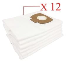 Image of 6-12 Dust Fleece Filter Bags for Flex VC 21 L MC, VCE 26 L M Vacuum Cleaner
