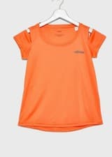 Image of Adidas Junior Girls T Shirt Casual Training Run Top EH6153