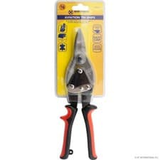 Image of Heavy Duty 10" Straight Aviation Tin Snips Sheet Metal Cutters Cutting Shears UK