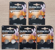 Image of Duracell CR2025 3V Lithium Coin Cell Battery Long Expiry