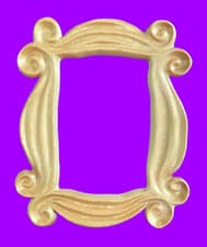 Image of Friends inspired TV Show Peephole Frame Front Door ~Monica Wall Art ~3D Printed