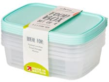 Image of Wham Food Storage Box Container 1L - Set of 4