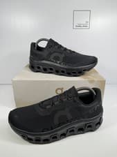Image of On Running Cloudmonster Trainers Shoes - Black - Size UK 8 - NEW