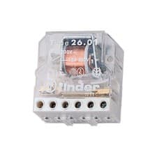 Image of Finder 26.02.8.012.0000 10A Step Relay 12VAC DPST-NO
