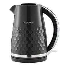 Image of Morphy Richards 1.5L Kettle Jug Style, Hive, Black, Cord Tidy, 360 Base 108271