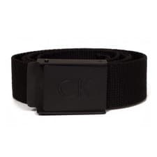 Image of Calvin Klein Monogram Golf Belt C9831 - Black