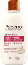 Image of Aveeno Scalp Soothing Haircare Colour Protect Shampo, Blackberry & Quinoa Blend.