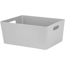 Image of WHAM Studio Basket Rectangular 11.5L Cool Grey