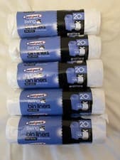 Image of Swing Bin liner's 100 x 50L Extra Strong With Tie Handles 5 x 20 pack