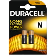 Image of 2 x DURACELL N Security MN9100 1.5V Alkaline Batteries Battery LR1 E90 AM5