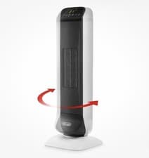 Image of De'Longhi HFX25S20 Ceramic Fan Heater 2000W Remote Control Digital Timer + gift