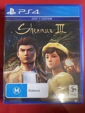 Image of Shenmue III (3) PlayStation 4 PS4 Day 1 Edition Brand New & Sealed