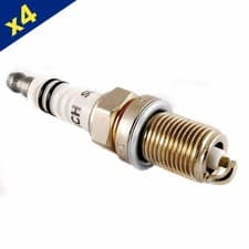 Image of Bosch 0242 236 544 Platinum Spark Plugs x4 FR7KPP33U+ Ignition Electrical