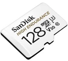 Image of Sandisk Micro SD Card 64 128 256 GB High Endurance XC 4K U3 Class 10 - Dash Cam