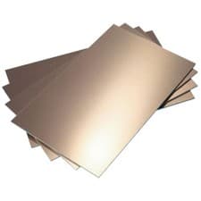 Image of Bungard 030306E50 Laminated Paper PCB Single Sided 100mm x 60mm x 1.5mm