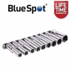 Image of BlueSpot 9 Piece 1/2" Dr Metric Deep Socket Set 10-22mm 01541
