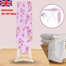 Image of LARGE STRONG FOLDING IRON BOARD IRONING ADJUSTABLE HEIGHT LIGHT WEIGHT NONSLIP