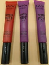 Image of NYX - Professional Makeup - Trio of Powder Puff Lippie - 12ml Each - New