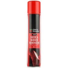 Image of Cherry Blossom Suede & Nubuck Renovator Black 200ml Shoe Spray Cleaner Restorer