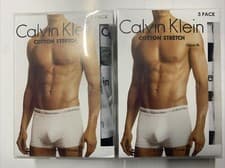 Image of Calvin Klein  Mens Cotton Stretch Low Rise Trunks XL 3pack X 2 (total 6)