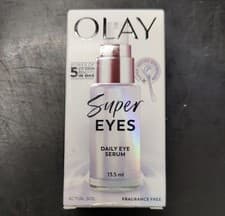 Image of Olay Super Eyes Daily Eye Serum Dark Circles Puffy 13.5ml.