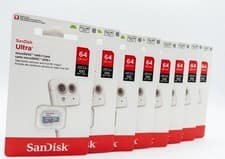 Image of SanDisk Ultra 64GB Micro SD Memory Card Class 10 UHS-I NEW