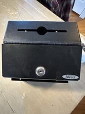 Image of Safeco Steel Suggestion/Key Drop Box w/Locking Top, 7w x 6d x 8-1/2h SAF4231BL