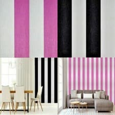 Image of GLITZ CRYSTAL STRIPE PATTERN STRIPE TEXTURED GLITTER VINYL WALLPAPER ROLL