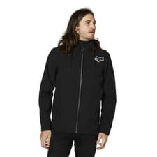 Image of Fox SoftShell Pit Jacket - Black
