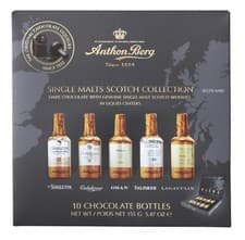 Image of Anthon Berg 10 Single Malt Scotch Whisky Liqueurs, with 10 count, 155g
